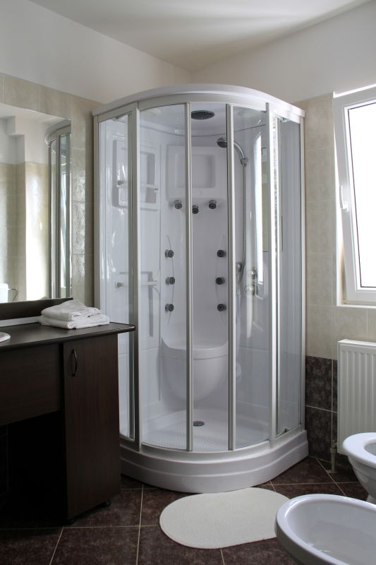 Contemporary Shower Area